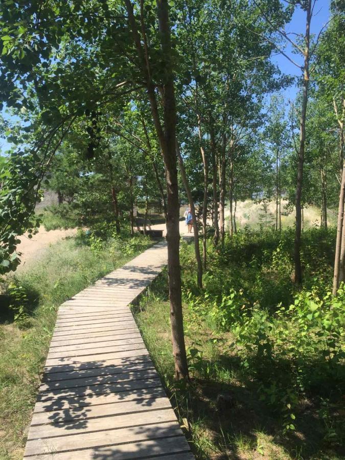 Zalia Kopa Apartamentai Salia Juros Palanga Eksteriør billede