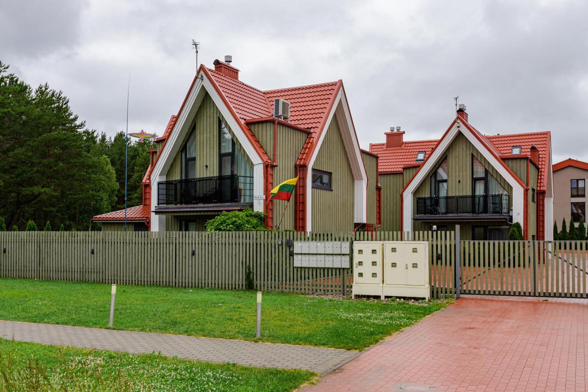 Zalia Kopa Apartamentai Salia Juros Palanga Eksteriør billede