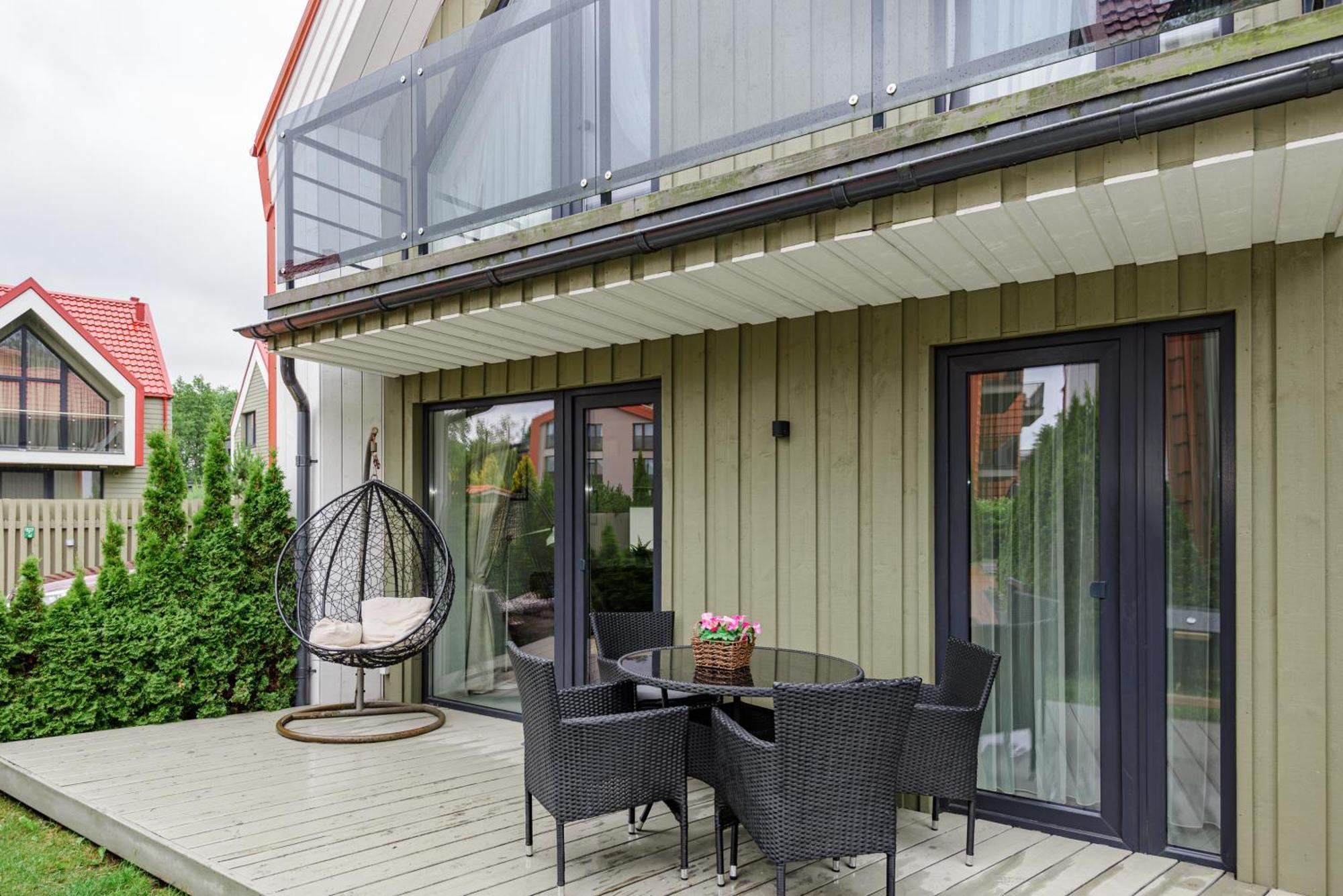Zalia Kopa Apartamentai Salia Juros Palanga Eksteriør billede