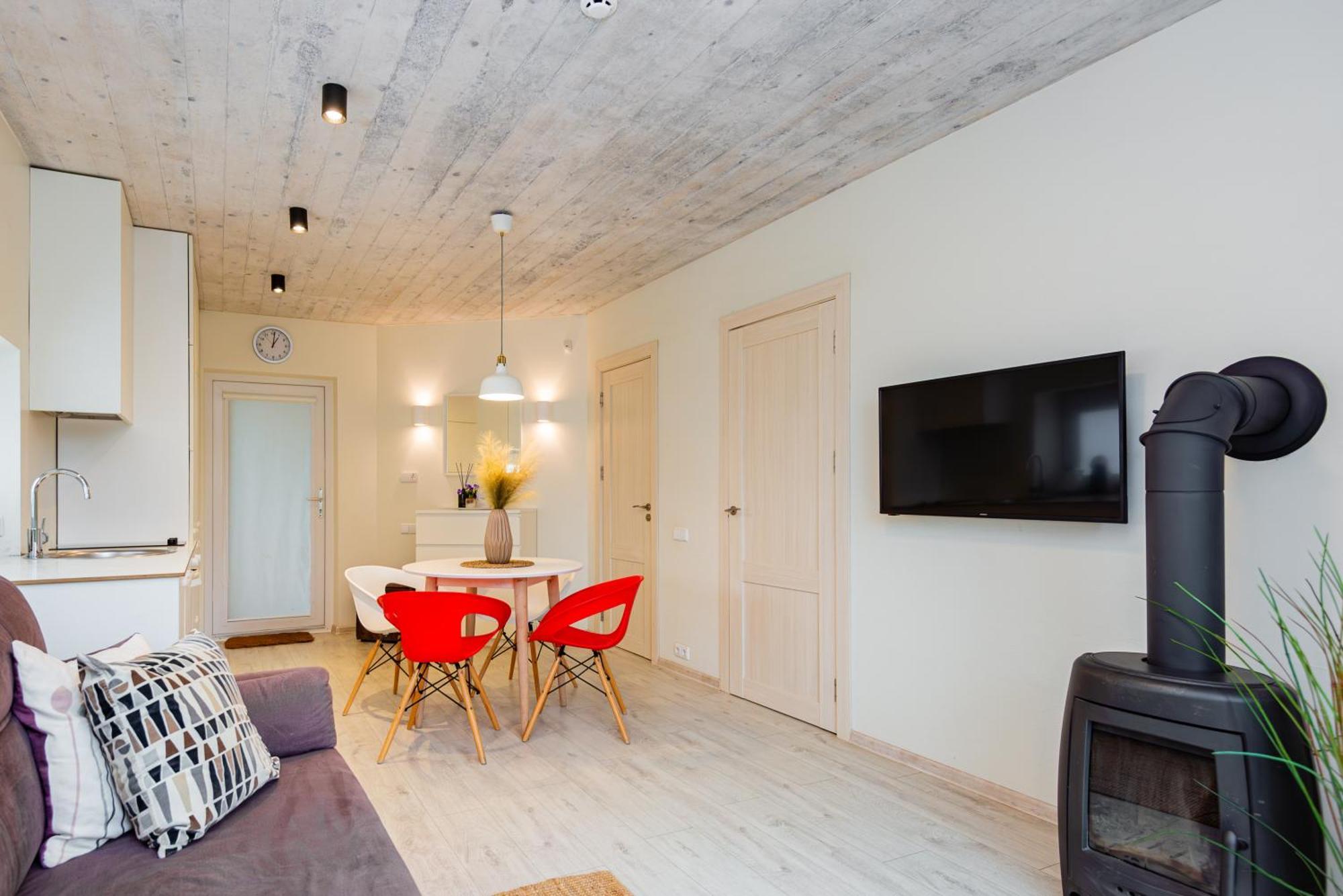 Zalia Kopa Apartamentai Salia Juros Palanga Eksteriør billede