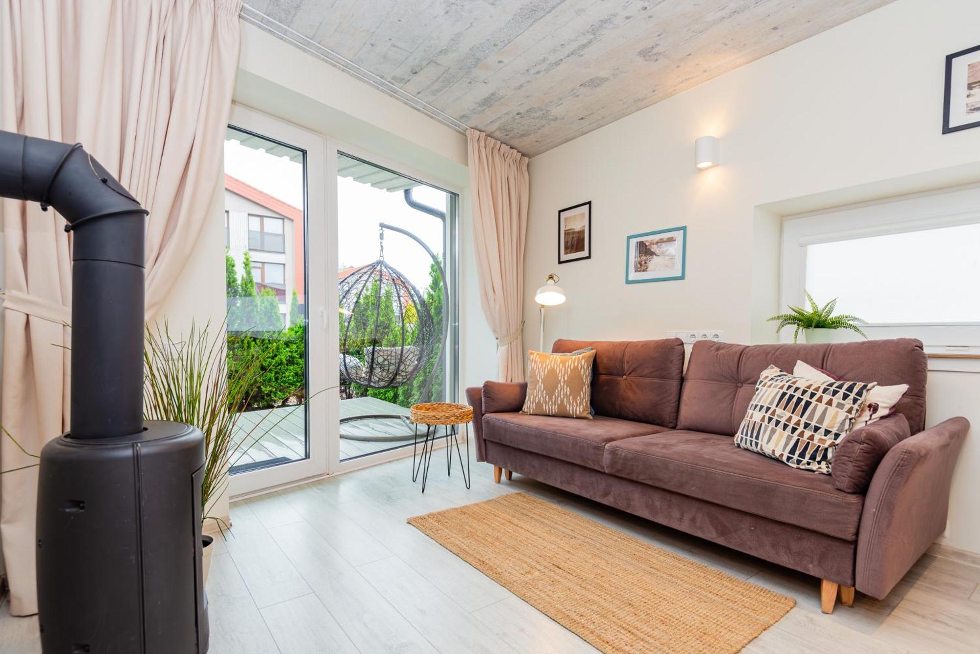 Zalia Kopa Apartamentai Salia Juros Palanga Eksteriør billede