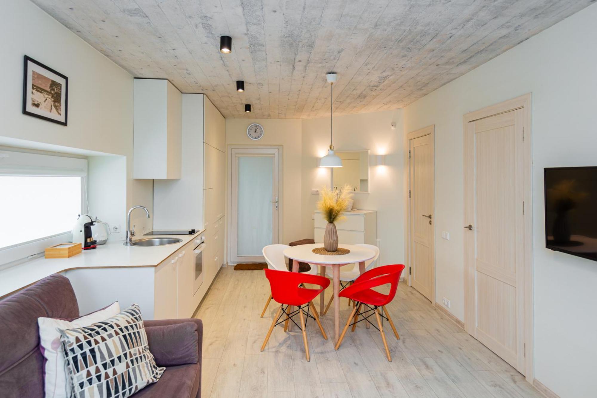 Zalia Kopa Apartamentai Salia Juros Palanga Eksteriør billede